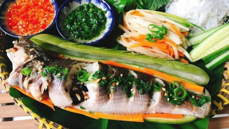 Cá lóc hấp bầu món ăn dân dã của người dân Miền Nam
